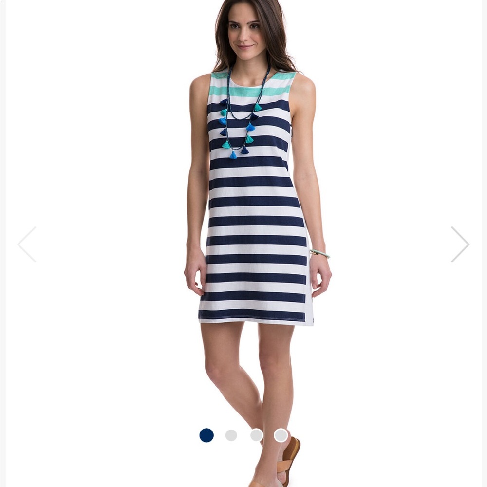 Vineyard Vines Combo Stripe Sleeveless Knit Dress
